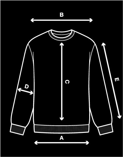 sizes table